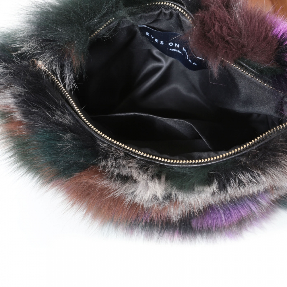 fox fur bag